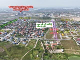 Bán 99m2 khu bắc sông cấm thuỷ nguyên, ngay trục đường rộng 36m kết nối xuống vinhomes vũ yên