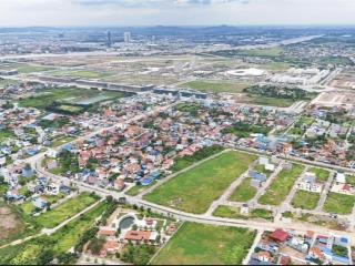 Hàng hiếm 99m2 lô hai mặt tiền khu tái định cư bắc sông cấm khu b , thuỷ nguyên vô cùng tiềm năng