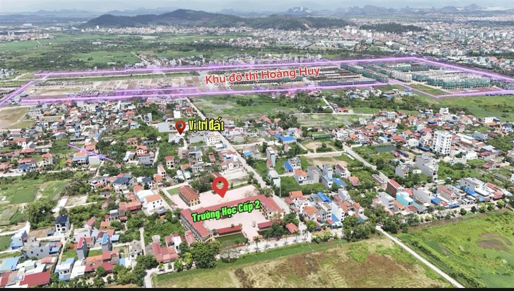 Bán gấp lô đất 100m2 tại thuỷ nguyên, vị trí cực đẹp gần ngay trường học và khu đô thị hoàng huy