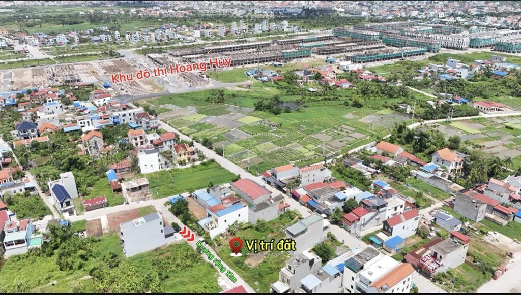 Bán gấp lô đất 100m2 tại thuỷ nguyên, vị trí cực đẹp gần ngay trường học và khu đô thị hoàng huy