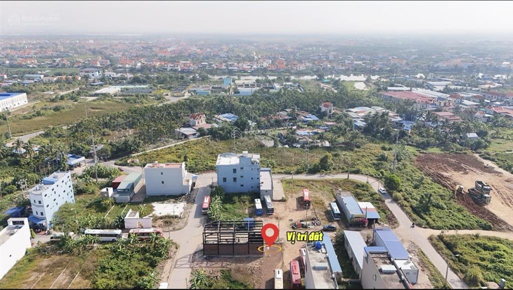 Hot bán lô đất 100m2 mặt tiền 5m đường rộng 10,5m tại thuỷ nguyên, hp giá cực tốt 31,5tr/1m2