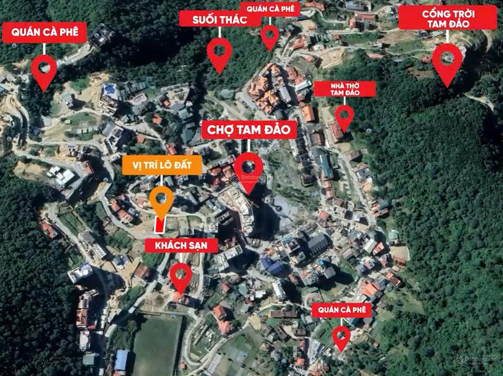 Tôi chính chủ bán đất thị trấn tam đảo, 425m2, mt 15m, sổ đỏ lâu dài, view siêu đỉnh, giá 32 tỷ