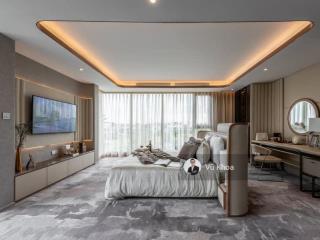 Siêu phẩm! villa khu vip trần não  dt 10x29m, cn 290m2  ctxd hầm + 5 tầng btct  chỉ 47 tỷ tl