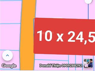 Bán đất nền thổ cư đường hùng vương, xã phước an, nhơn trạch, đồng nai, 13 triệu / m2, dt  247 m2