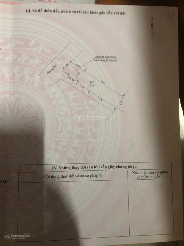 Góc 2 mặt tiền, vị trí kinh doanh, ô tô đỗ cửa, 98 mét giá 5.369 tỉ