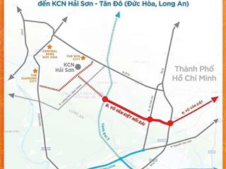 Cách tp.hcm chỉ 30 phút  nhà phố 2 mặt tiền sổ riêng, thanh toán 25%