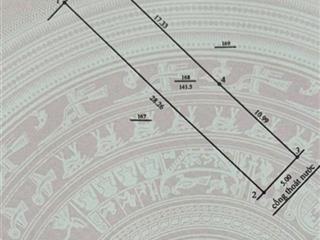 Cần bán lô đất 142m2 đường thế lữ (cách bãi tắm biển mỹ khê 1,5km)