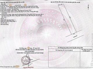 Cần tiền bán lô đất đẹp 206m2 nguyễn duy trinh sát sông cổ cò ra bãi tắm biển non nước 400m