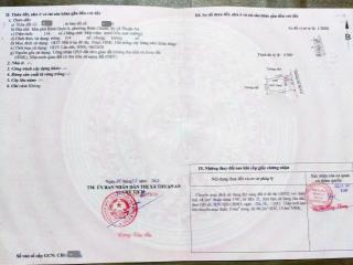 2,65 tỷ  đất ngang 8x14m2 gần đường bình chuẩn 75, giáo xứ bà trà thuận an bình dương