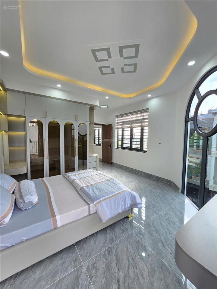 Bán nhà hoàn công 4 tầng full nội thất 2 mặt tiền, gần làng đại học quốc gia, p. bình an, tp. dĩ an