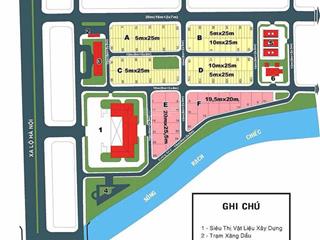 Lê đức chuyên mua bán dự án bắc rạch chiếc 0938 997 ***, 6 x 20m lô góc 2 mặt tiền, giá 55tr/m²