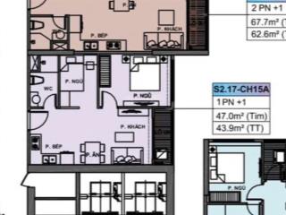 Hàng trực tiếp chủ đầu tư bán căn hộ 2n+ toà s2.17 view thẳng đại học vin uni