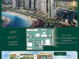 Căn hộ 2n view thoáng tại lumiere spring bay. giá chỉ 69tr/m2. rẻ nhất thị trường.  0962 506 ***