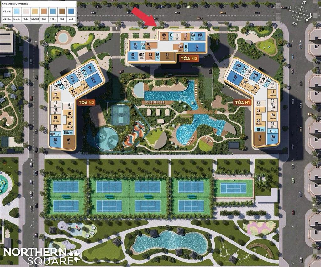 Chính chủ bán 2n 62m2 trinity square. cắt 750tr vào gốc. chỉ 3374tr. rẻ chưa từng có