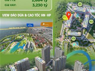 Bán cc đẹp xuất sắc tại the parkland  imperia ocean city, 2,854 tỷ, 47,1 m2