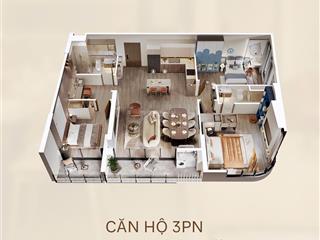 Căn 3pn 2wc hàng mik giá dự kiến chỉ 4,9 tỷ tương đương 6x tr /m2