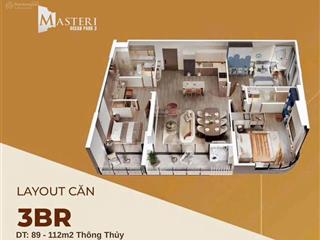 Căn 3pn 2wc tại masterise ocean park 3, giá dự kiến chỉ 5,3 tỷ