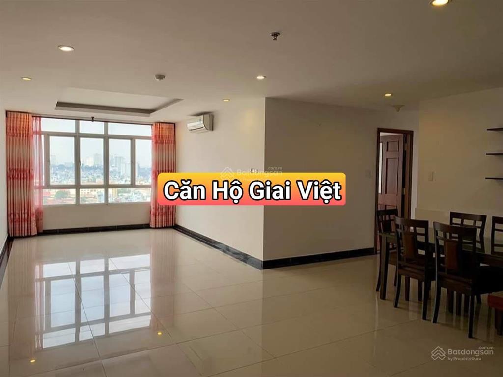 Giỏ hàng ch giai việt trống hoặc full nt cho thuê. 3pn dt lớn 150m2 giá 15tr, view đẹp thoáng mát