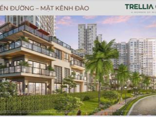 Mở bán từ cđt 24 căn nhà phố kênh đào trellia cove  kđt mizuki park