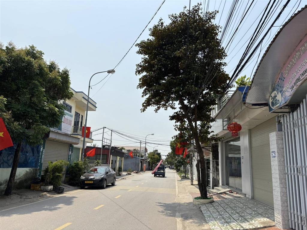 Bán lô đất ngay sau 1 nhà mặt đường thành tô, tràng cát 87.1m2 giá chỉ 21.5tr/m2