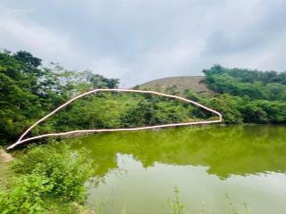 1600m đất bám hồ giá rẻ cao sơn  lương sơn đường vào to đẹp