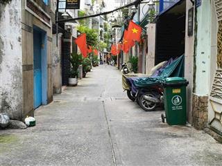 Nhà hẻm ba gác đường trần quang diệu, p.14, q3, 4 tầng, giá chỉ 2,65 tỷ.