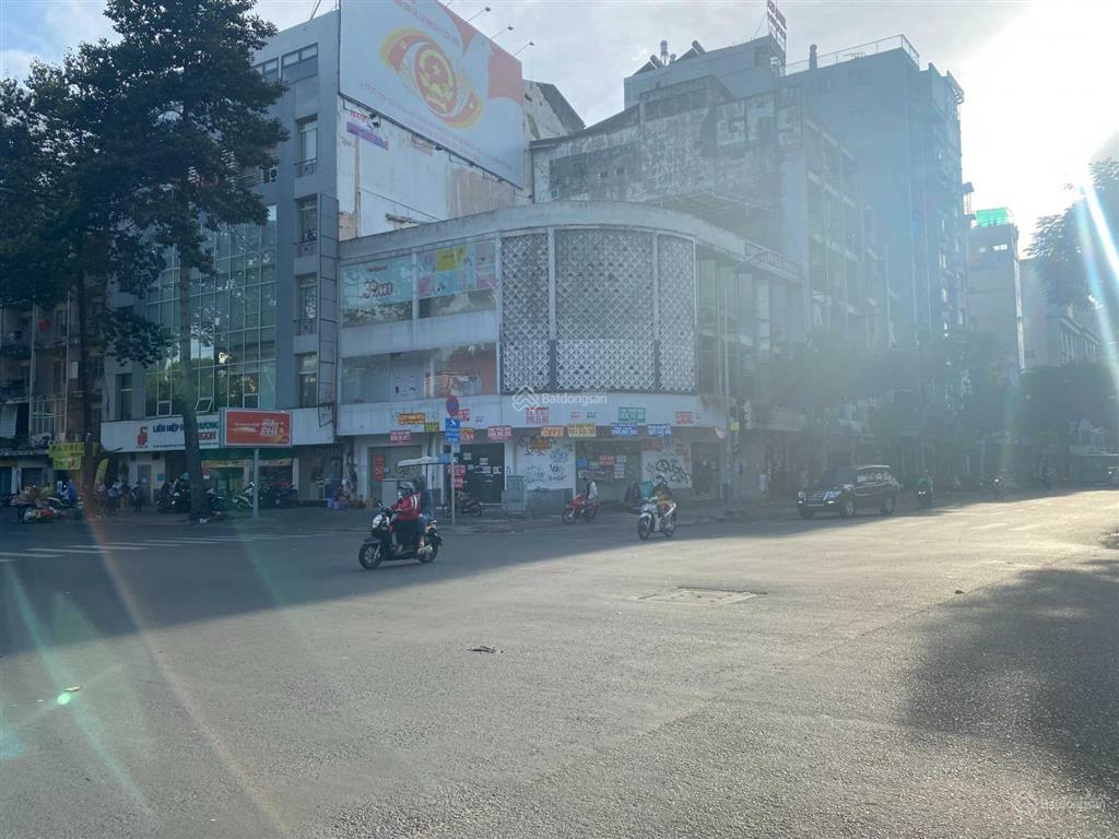 Cho thuê 2 mặt tiền 211 nguyễn thái học với phạm ngũ lão, dt 20x25m, 1 trệt, 1 lầu, dtsd 1300m2