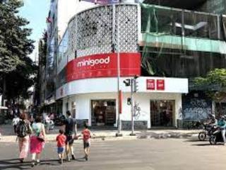 Cho thuê 2 mặt tiền 211 nguyễn thái học với phạm ngũ lão, dt 20x25m, 1 trệt, 1 lầu, dtsd 1300m2