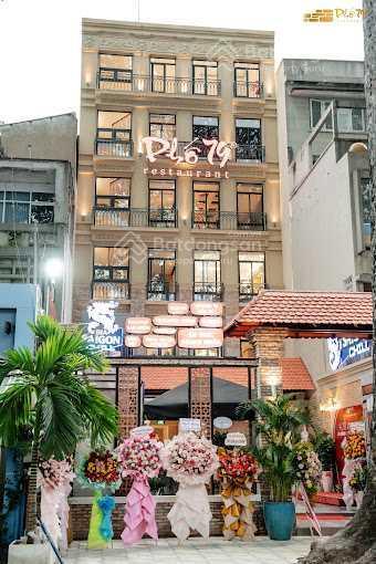 Cho thuê nhà mặt tiền sương nguyệt ánh, phường bến thành, quận 1. dt 10x20m. 1 hầm 1 trệt 5 lầu