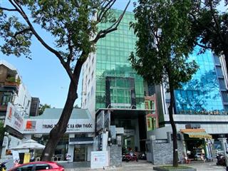 Cho thuê nhà mặt tiền trần quốc toản, quận 3. dt 8x20m. 1 hầm, 1 trệt, 6 lầu dtsd 1.200m2