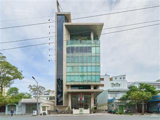 Cho thuê nhà mặt tiền trần quang diệu, quận 3. dt 8x35m. 1 hầm, 1 trệt, 7 lầu. dtsd 1.800m2