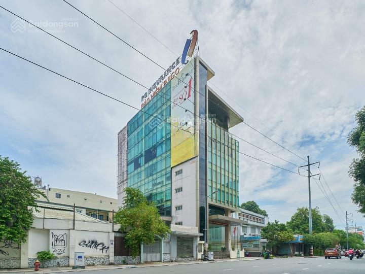 Cho thuê nhà mặt tiền trần quang diệu, quận 3. dt 8x35m. 1 hầm, 1 trệt, 7 lầu. dtsd 1.800m2
