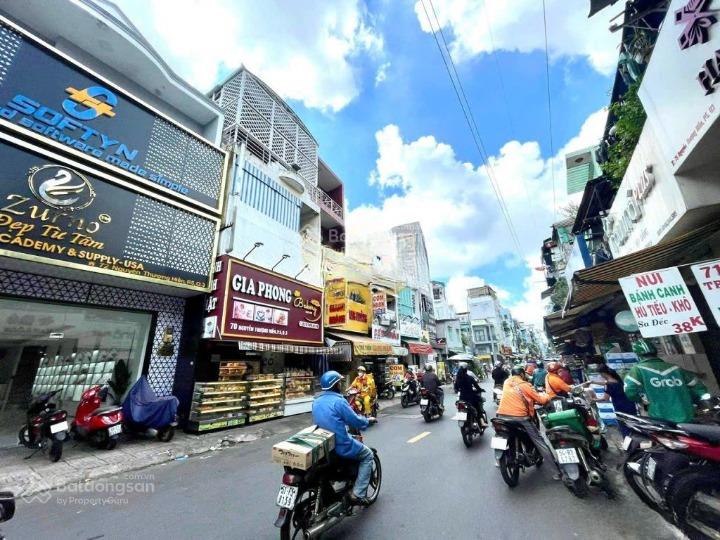 Cho thuê nhà mặt tiền nguyễn thượng hiền, quận 3. dt 8x40m, 1 trệt, 3 lầu, dtsd 800m2