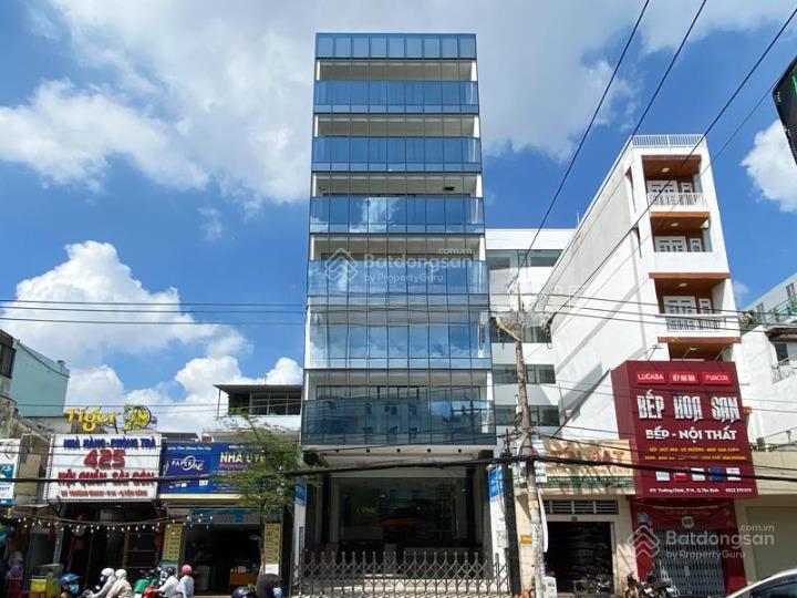 Cho thuê tòa nhà mặt tiền đường đề thám, quận 1. dt 8x20m. 1 hầm, 1 trệt, 6 lầu. dtsd 1.280m2