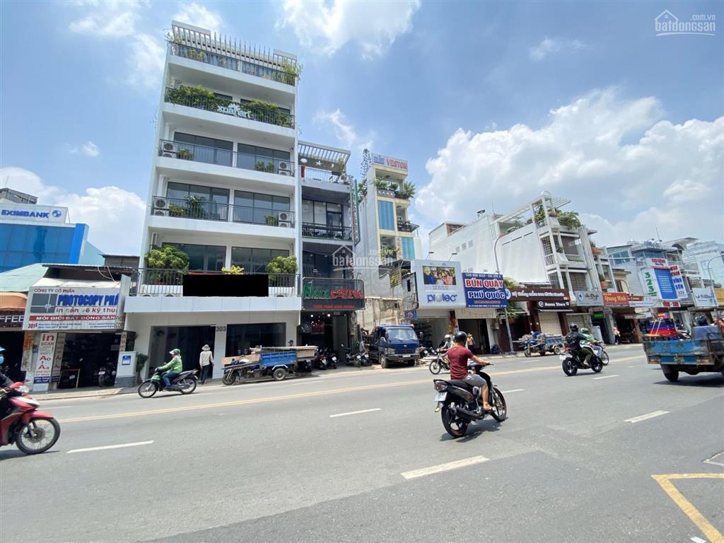 Cho thuê tòa số 303 phan đình phùng, phú nhuận, dt 8.5x35m nở hậu 11m, 1 trệt 5 lầu, dtsd 1.400m2