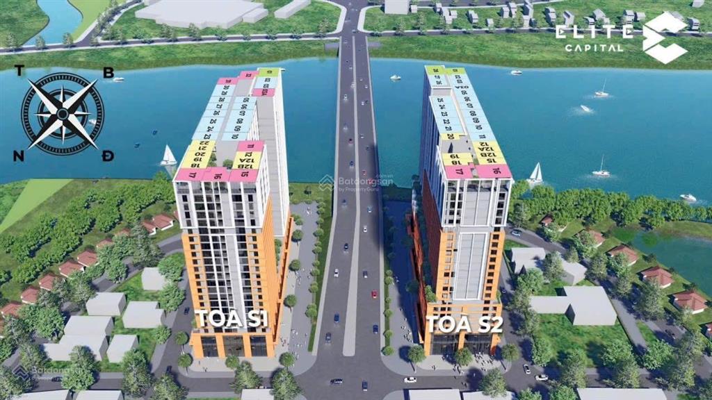 Căn hộ 2pn sổ lâu dài tầng 17 view sông, giá chỉ 3tỷ066 (full)  an cư tiện nghi & đầu tư bền vững