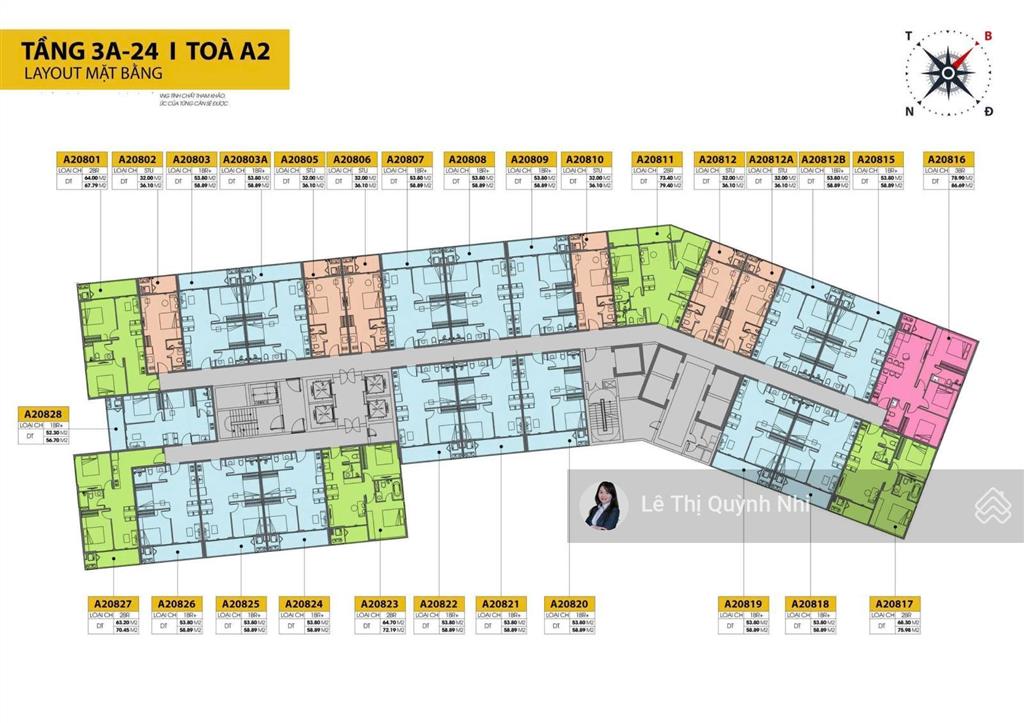 Căn hộ 1pn + sun cora tower view pháo hoa, thành phố, sở hữu lâu dài giá tốt đợt đầu