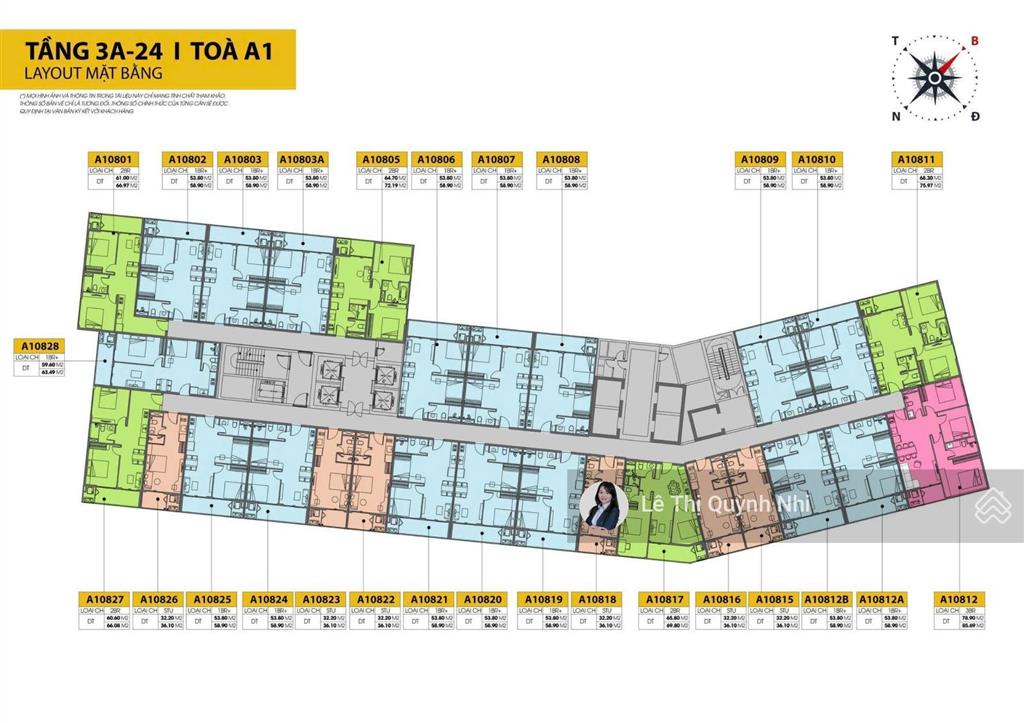 Căn hộ 1pn + sun cora tower view pháo hoa, thành phố, sở hữu lâu dài giá tốt đợt đầu