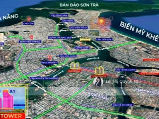 Căn hộ 1pn + sun cora tower view pháo hoa, thành phố, sở hữu lâu dài giá tốt đợt đầu