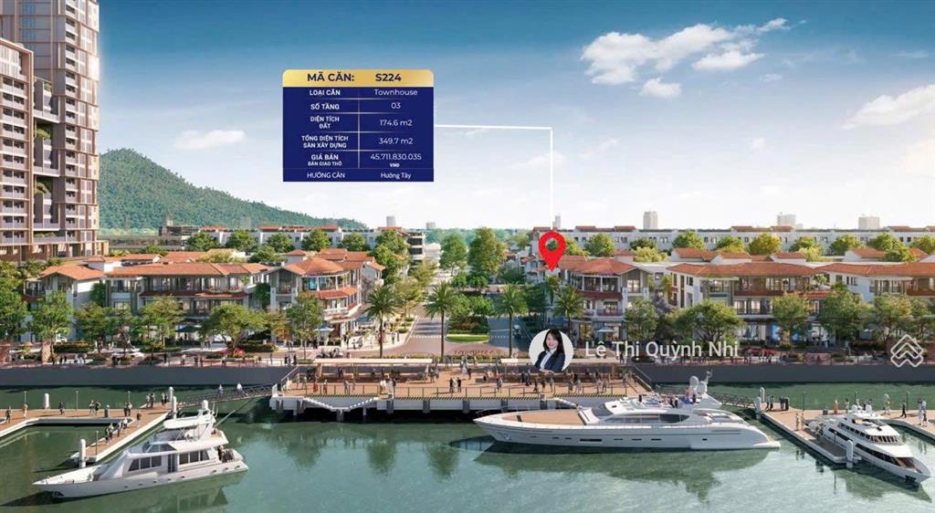 Căn góc mặt sông hàn ngang 9.7m nhìn thẳng bến du thuyền giá tốt  sở hữu lâu dài, 10/2025 nhận nhà