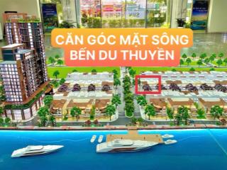 Căn góc view sông hàn mặt tiền thương mại 28m nhìn thẳng bến du thuyền giá tốt  sở hữu lâu dài