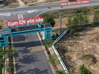 Bán cắt lỗ hơn 100tr đối diện kcn sông cầu khánh vĩnh