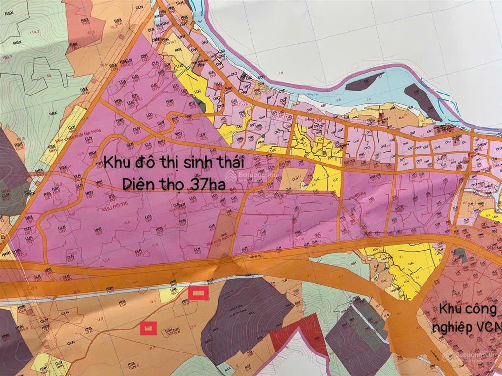 Cần bán lô đất 2000m2 tại xã diên thọ, huyện diên khánh