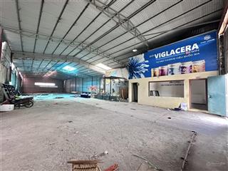 1050m kho xưởng đường quốc lộ 1a, quất động cần cho thuê, container ra vào thuận tiện, giá 55k/m