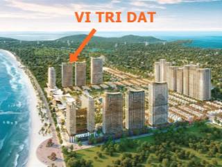 Bán đất biệt thự biển góc 2 mặt tiền cách dá sun group blanca city 100m  dt 322m2=15x22,5m sổ đỏ