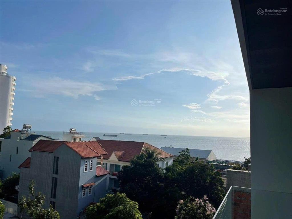 Bán biệt thự 5 tầng view biển trần phú, dt sàn 390m2 (bãi dâu, p5, vũng tàu) nhà mới cách biển 50m
