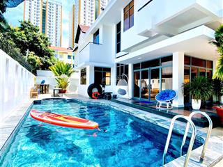 Biệt thự nghỉ dưỡng đẳng cấp khu á châu (cách biển 600m) vũng tàu 431m2, 7pn, sổ hồng hoàn công