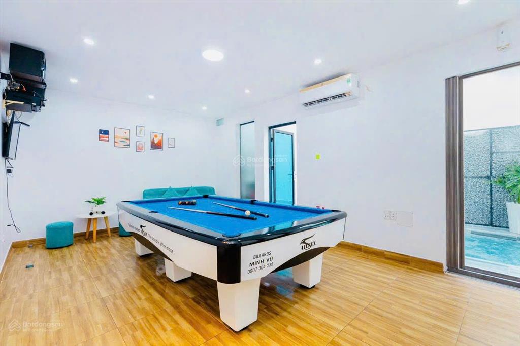 Bán biệt thự mới hồ bơi gần biển dt 130m2 võ thị sáu, vũng tàu giá chỉ 16 tỷ cho thuê dòng tiền tốt