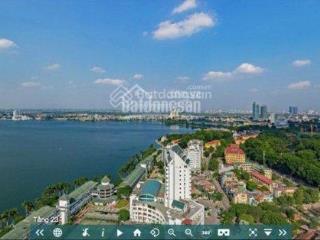 Sun grand 69 thụy khuê căn duy nhất có sân vườn, 215 m2 nhà + 40 m2 sân vườn, view hồ tây. t3/2025