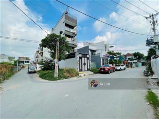Lô góc mặt tiền đs 22 linh đông giáp sông gần vành đai 2 phạm văn đông dt 885m2 tiện làm kho, chdv